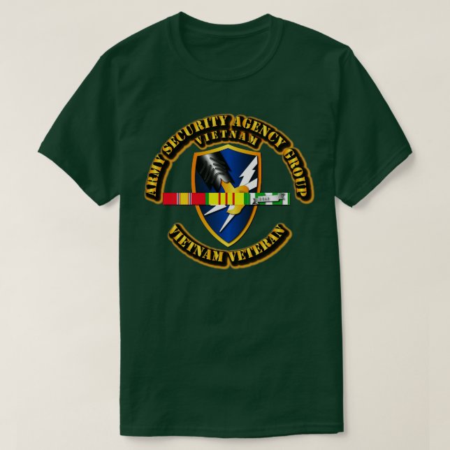 T-shirt Groupe de l'agence de sécurité w Rubans SVC (Design devant)