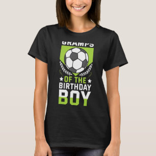 T-shirt Groupe De L'Équipe Anniversaire Du Joueur De Footb