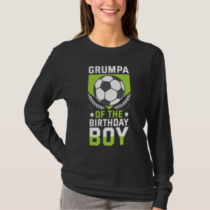 T-shirt Groupe De L'Équipe Anniversaire Du Joueur De Footb