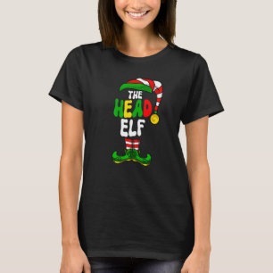 T-shirt Groupe de lutin de tête correspondant au pyjama de