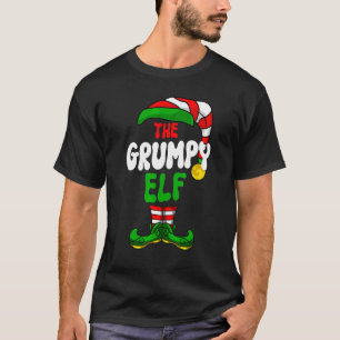 T-shirt Groupe de lutin grincheux en pyjama assorti pour l