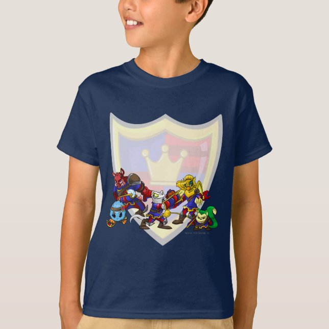 T-shirt Groupe de Meridell d'équipe (Devant)