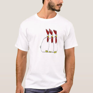 T-shirt groupe de poulet