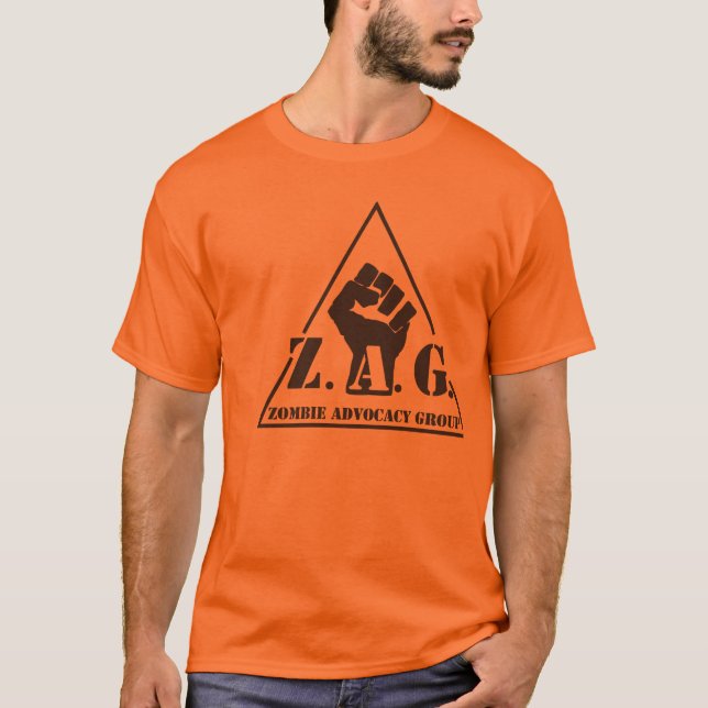 T-shirt Groupe de pression de zombi (Devant)