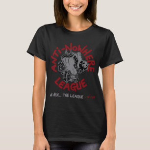 T-shirt Groupe de punk rock anglais Anti Nowhere League