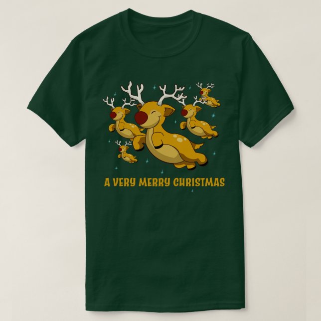 T-shirt Groupe de rennes volants (Design devant)