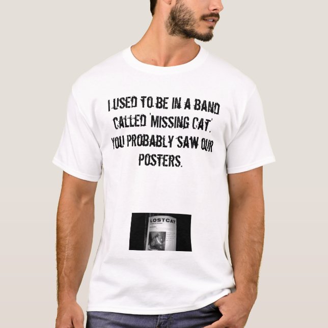 T-shirt Groupe de rock (Devant)