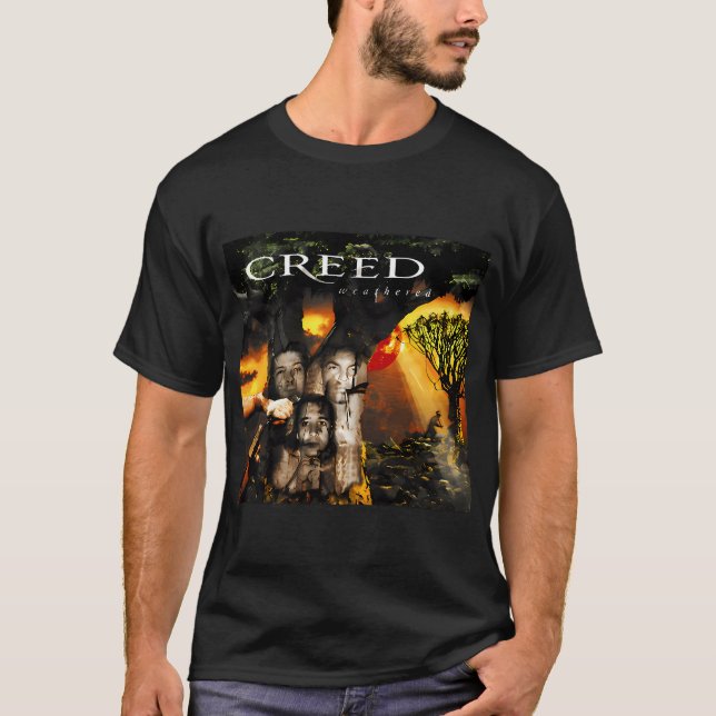 T-shirt Groupe de Rock Creeds (Devant)