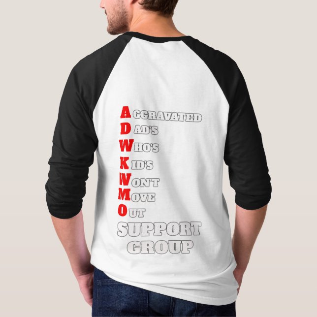 T-shirt Groupe de soutien A.D.W.K.W.M.O. (Dos)