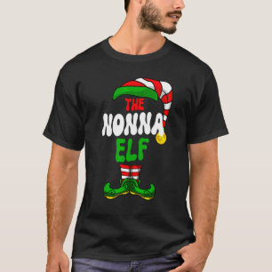 T-shirt Groupe de tenue de nuit assortie de Nonna Elf pour