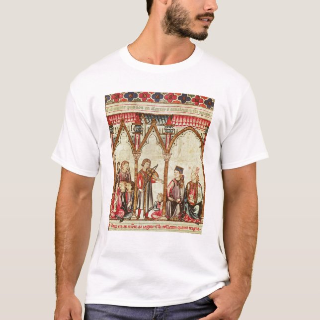 T-shirt Groupe de troubadours (Devant)