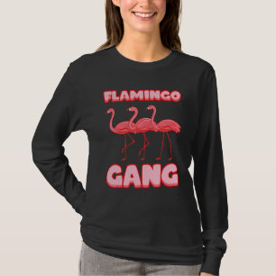 T-shirt Groupe de vacances Gang Flamingo