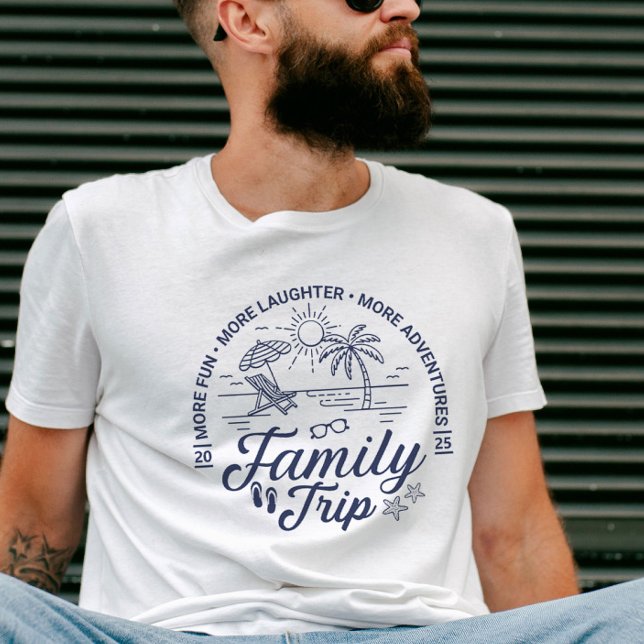 T-shirt Groupe de voyage familial personnalisé Vacances pl (Créateur téléchargé)
