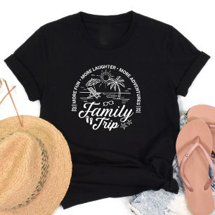 T-shirt Groupe de voyage familial personnalisé Vacances pl