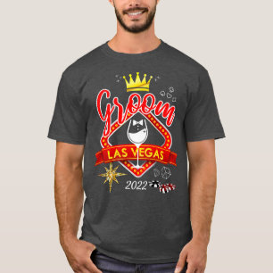 T-shirt Groupe d'enterrement de vie de garçon à Vegas Mari