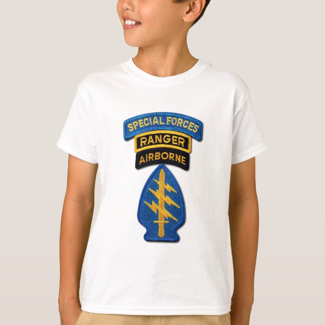 T-shirt Groupe des forces spéciales Green Berets FC SFG SO (Devant)