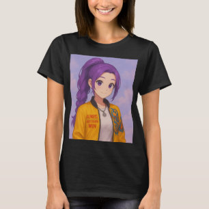 T-shirt Groupe d'idoles K-Pop Anime   Pop original de styl