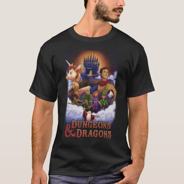 T-shirt Groupe Dungeons & Dragons Shot Epic Poster Pullove (Devant)