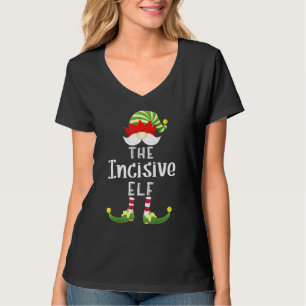 T-shirt Groupe Elfe incisif Pajama de Noël