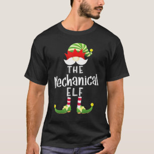T-shirt Groupe Elfe mécanique Pajama de Noël