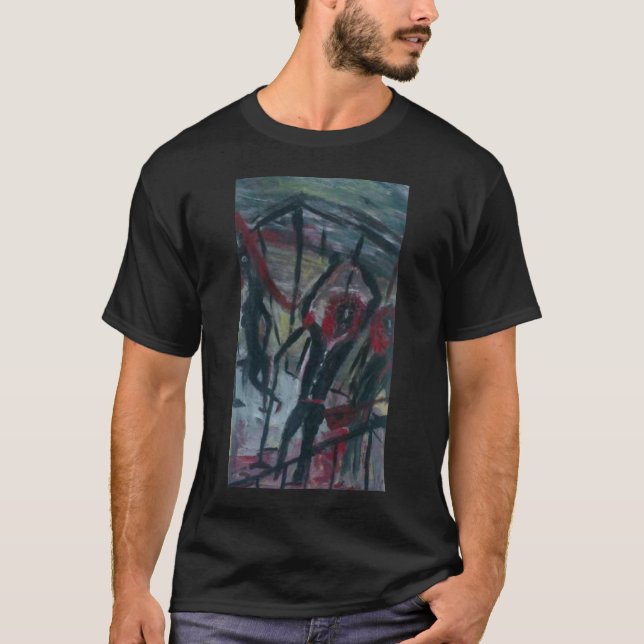 T-SHIRT GROUPE ENCAGE (Devant)