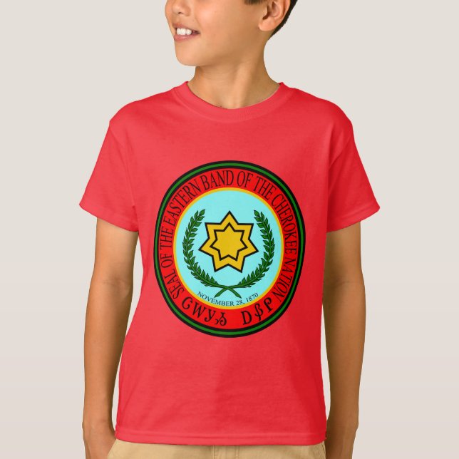 T-shirt Groupe Est Du Phoque Cherokee (Devant)