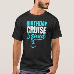 T-shirt Groupe Famille Correspondante Équipe de Croisière