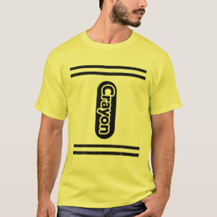 T-shirt Groupe Famille Costume Halloween Enfants JAUNE Cra