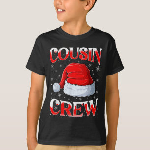 T-shirt Groupe Famille De L'Équipage De Cousin Corresponda