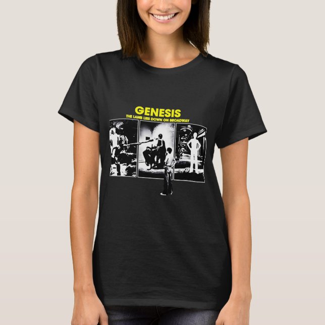 T-shirt Groupe Genesis (Devant)