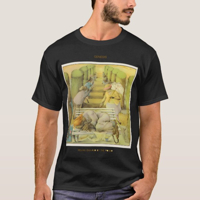 T-shirt Groupe Genesis (Devant)