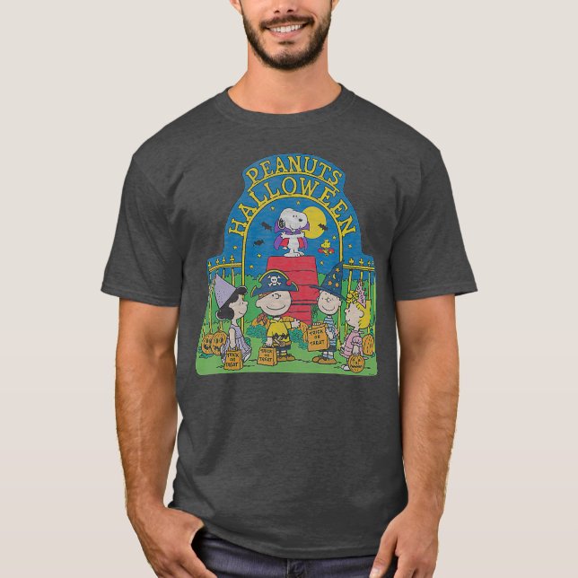 T-shirt Groupe Halloween arachides (Devant)