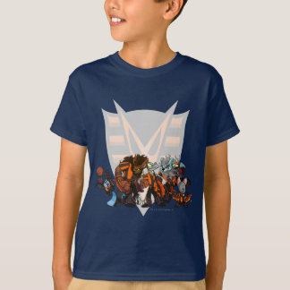 T-shirt Groupe hanté par équipe en bois