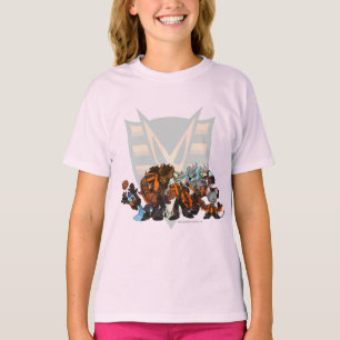 T-shirt Groupe hanté par équipe en bois