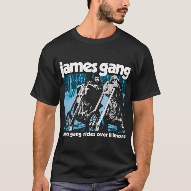 T-shirt groupe JAMES GANG (Devant)