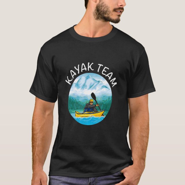 T-shirt Groupe kayak (Devant)