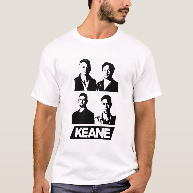 T-shirt Groupe Keane (Devant)