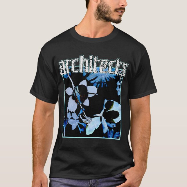 T-shirt Groupe Metalcore Blue Flower (Devant)