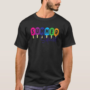 T-shirt Groupe Ou Famille D'Été