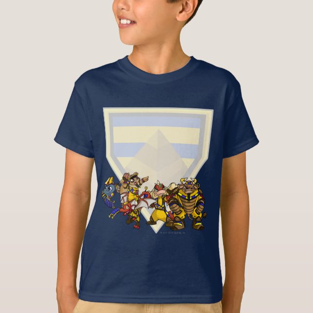 T-shirt Groupe perdu de désert d'équipe (Devant)