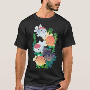 T-shirt Groupe Poisson rouge