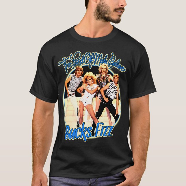 T-shirt Groupe Pop Style Vintage (Devant)