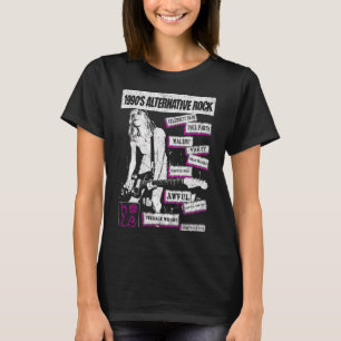 T-shirt Groupe punk crack des années 90