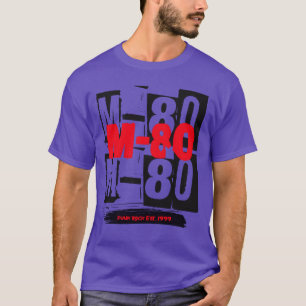 T-shirt Groupe punk M80 ami punk M80