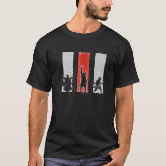 T-shirt Groupe Punk Rock Chats Drôles Musique Rock and Rol