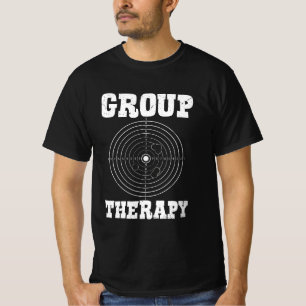 T-shirt Groupe Thérapie Pro Guns Propriétaire Plage de tir