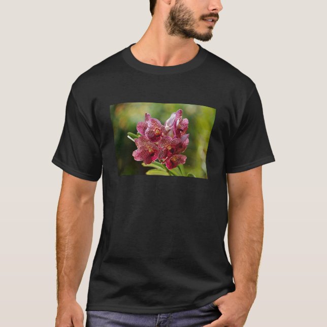 T-shirt Groupe tropical d'orchidée de Vanda (Devant)