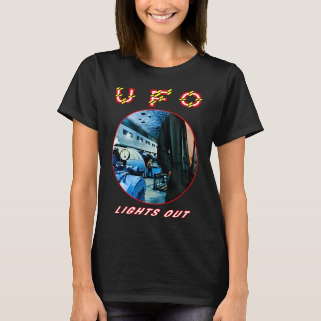 T-shirt Groupe U.F.O Lights Out (Devant)