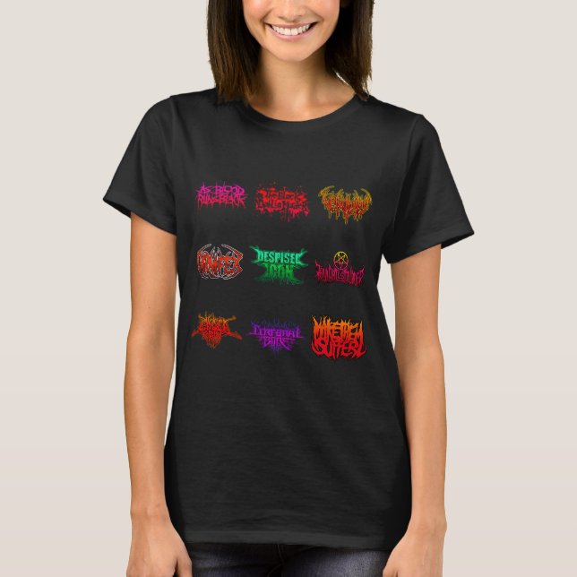 T-shirt Groupes deathcore (Devant)