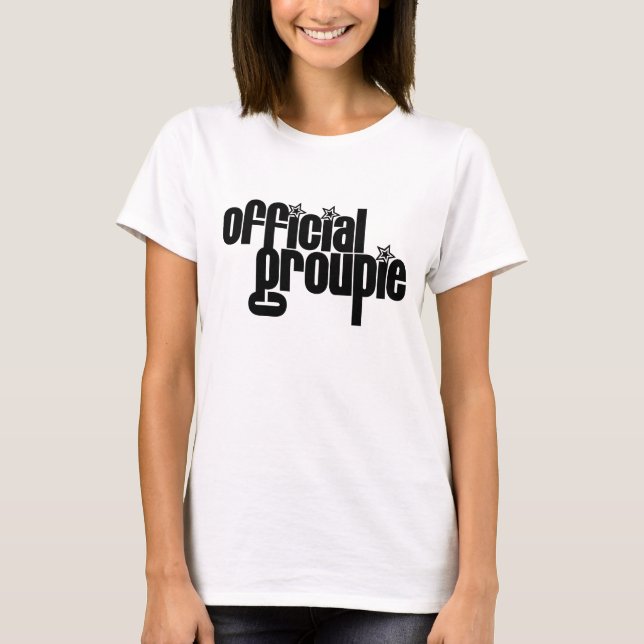 T-shirt Groupie officielle (Devant)